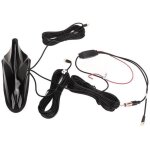 Antenne aileron de requin - dioche - 12v - gps, dab, fm, wifi - longueur de c�ble 5m - abs