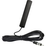 Antenne autoradio voiture brise collante adaptateur fiche din avec 3m cble compatible avec auto camion ...