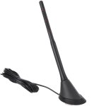 Antenne dab + fm amplifi�e active pour voiture, sur le toit, radio a�rienne universelle 12v