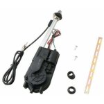 Antenne lectrique entirement automatique, kit de montage pour antenne fm am radio pour voiture de remplaceme ...