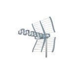 M - e - antenne ext�rieure uhf - zeta 015990 - filtres vhf et lte700 (4g / 5g), dip�le avec amplificateur ...