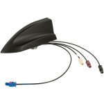 Antenne de toit am fm dab + gnss - gps glonass - lte shark iii