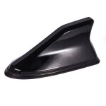 Antenne de toit gm shark aileron, d�coration pour radio am / fm (noire)