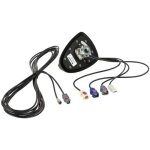 Antenne de toit shark ii quad am fm hc97 gsm fme f gps smb f wifi sma m
