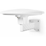 Hdme - antenne tv / tnt nedis antenne hdtv d'extrieur 0 - 50 km gain de 46 db fm / vhf / uhf blanche ...