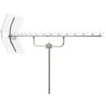 Antenne uhf fracarro lambda14 lte - filtre lte intgr, gain lev 16 dbi, 470 - 790 mhz - gris