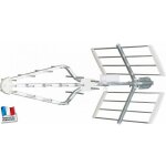 Antenne uhf sniper amplifiée 45 db - réglable + alimentation 2 sorties tv Antenne uhf sniper amplifiée 45 db - réglable + alimentation 2 sorties tv