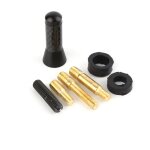 Antenne universelle courte en carbone, durable pour toyota audi