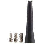 Antenne voiture universelle 6, 5 cm fm am m5 m6 mini accessoire autoradio noir