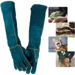 Anti - morsure gants de manutention pour animal, s�curit� cuir gants de travail, gants de protection