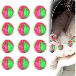 Anti poil machine � laver, 12 pi�ces attrape poils machine a laver, enleve poil animaux r�utilisable, ...
