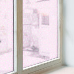 Anti regard film pour fen�tre 100x100 coll�s sur le verre adh�sif vitrail d�coratif protection pour chambre ...