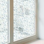 Anti regard film pour fen�tre 50x146 cm vitrail coll�s sur le verre protection pvc pour chambre cuisine ...