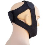 Anti - snoring chin straps, chin strap to stop snoring, headband, breathable and adjustable, sleeping ...