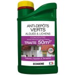 Anti depots verts algues et lichens pour 50 m2 1l