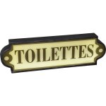 Antic line cr�ations - enseigne lumineuse toilettes 43 cm