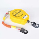 Antichute a rappel automatique, dispositif anti - chute r�tractable pour connecter harnais de securite, ...