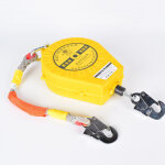 Antichute a rappel automatique, dispositif anti - chute r�tractable pour connecter harnais de securite, ...