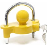 Antivol de remorque avec anneau cadenas de scurit pour caravane entre de tte d'attelage de 50 mm