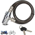 Antivol v�lo fishtec power lock 80cm