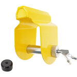 Antivol verrou d'attelage haute s�curit� pour remorque et caravane - cadenas robustes en acier renforc� ...