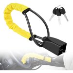 Antivol voiture, bloc volant voiture antivols r�glable en acier tremp�, bloque volant voiture avec 3 ...