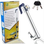 Antivol volant, canne antivol voiture, bloque volant auto, fabriqu� en acier inoxydable, avec 3 cl�s ...