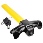 Fitags - antivol volant direction alliage d'aluminium et acier a3 anti - corrosion blocage de volant ...