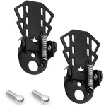 Apex 1 paire cale pied velo, repose pied v�lo, pedale velo p�dale arri�re robuste pour convient aux vtt, ...