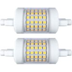 Apex 2 pcs dimmable 12w r7s ampoule led 78mm daylight 150w �quivalent halog�ne lumi�re 3. 1  double ended ...