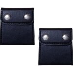 Apex lot de 2 sangles de r�glage universelles en cuir pu pour ceinture de s�curit�, confortables et adapt�es ...