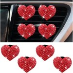 Apex lot de 4 breloques � clipser pour grille d'a�ration de voiture, d�sodorisants en forme de c?ur en ...