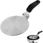 Apex adaptateur induction, 13cm plaque de diffusion de chaleur, adaptateur plaque induction acier inoxydable, ...