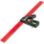 Apex �querre combin�e, trusquin de menuisier 45 / 90 degr�s avec niveau � bulle, �querre de menuisier ...