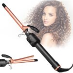 Apex fer � friser professionnel 13mm, rev�tement en c�ramique ptc pour les boucles fines, antistatique, ...