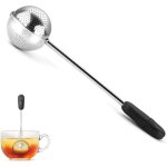 Apex infuseur boule � th� rotative cuill�re passoire � th� en inoxydable poign�e ergonomique filtre � ...