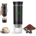 Apex machine � cafe portable, 3 en 1 cafeti�re � expresso chauffage - 12v - compatible avec les capsules ...