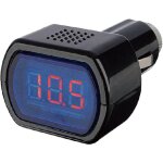 Apex voltm�tre led 12v / 24v pour prise allume - cigare, testeur de tension et d�tecteur de batterie ...