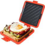 Appareil � croque - monsieur pour micro - ondes, petit grille - pain polyvalent, facile � nettoyer et ...
