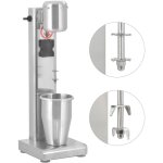 Appareil � milkshake acier inoxydable 1 l vidaxl53532