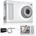 Appareil photo num�rique pour enfants, appareil photo vintage 1080p pour enfants, �cran ips 2, 4 pouces, ...