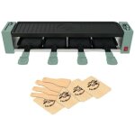 Appareil  raclette 4 personnes 800w + grill - little balance - 8943