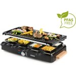 Appareil a raclette - domo - do9294g - 8 personnes - gril - 1400 w