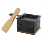 Appareil � raclette individuelle 'bougie' 16cm noir