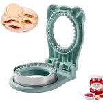 Appareil  sandwichs, emporte - pice rond de 9, 4 cm (3, 7 pouces) avec systme de fermeture, pour enfants ...