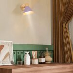 Appliaue murale moderne luminaire mural réglable Éclairage plafonnier lampe violet pour chambre cuisine ... Appliaue murale moderne luminaire mural réglable Éclairage plafonnier lampe violet pour chambre cuisine ...