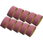 Applicable 10 pcs sable bande abrasive 60 grains 610x100mm alumine bande abrasive papier abrasif pour ...