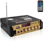 Applicable amplificateur audio, amplificateur hifi, amplificateur st�r�o bluetooth 5. 0, 12v 220v 600w ...