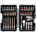 Applicable bosch professional 43 pices coffrets d'embouts de vissage extra hard (ph, pz, sl, t, th - ...
