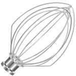 Applicable fouet en acier inoxydable k5a pour mixeur kitchenaid de 5 litres, fouet � 6 fils compatible ...